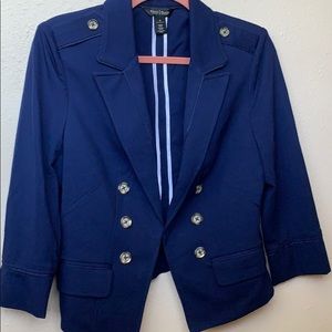 Navy blue blazer